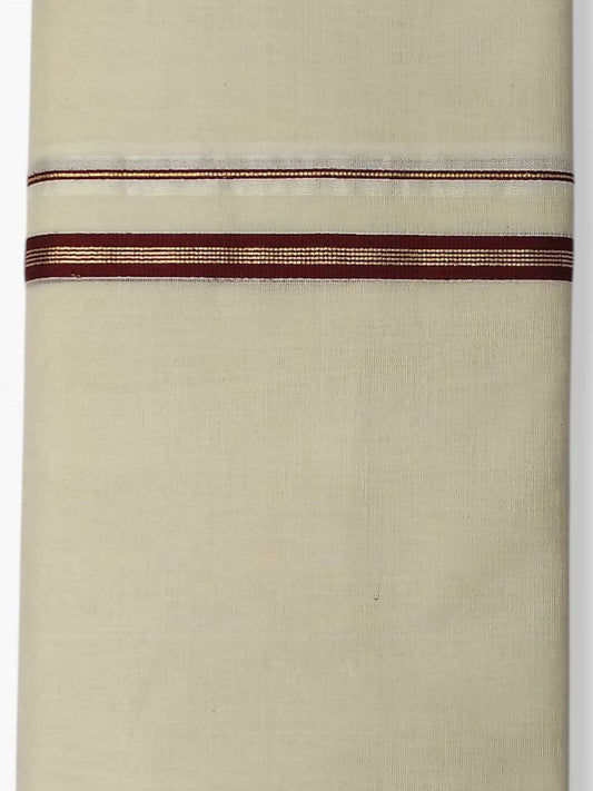 Kerala Premium Balaramapuram Handloom Dhoti/Mundu for Men