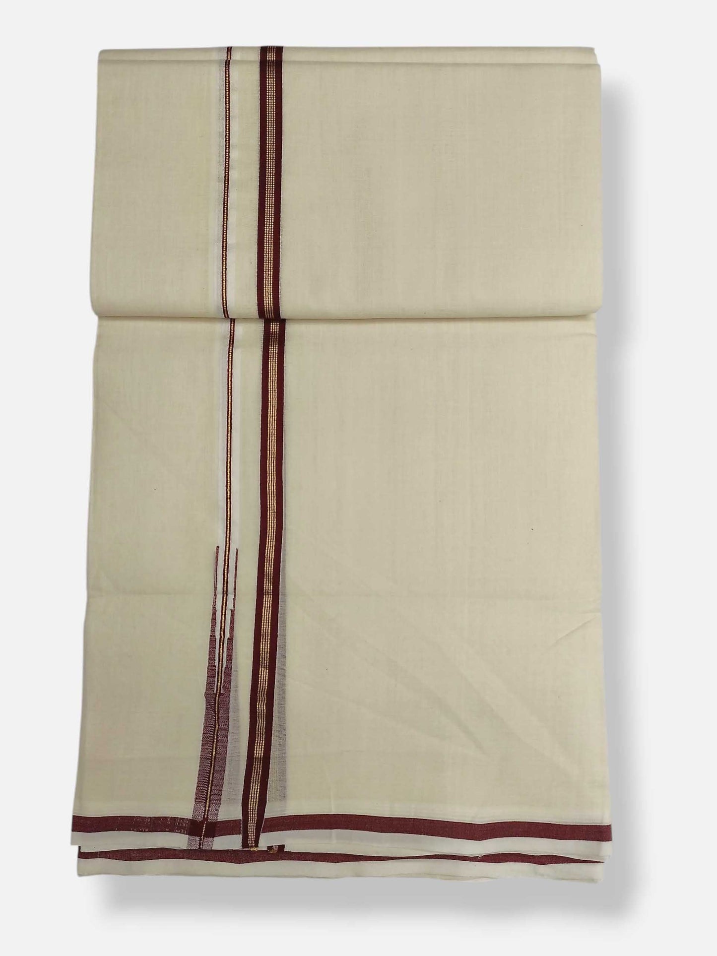 Kerala Premium Balaramapuram Handloom Dhoti/Mundu for Men