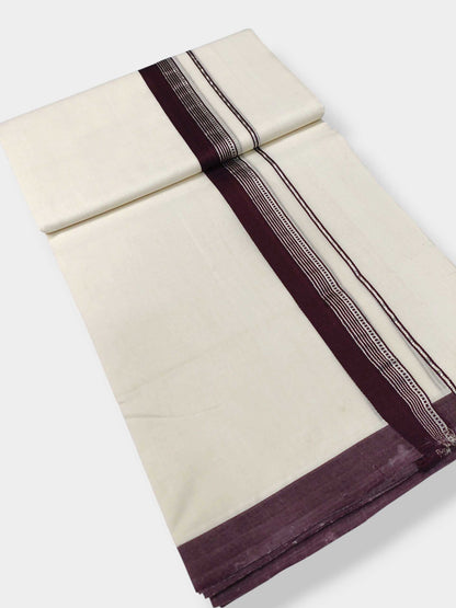 Kerala Premium Balaramapuram Handloom Dhoti/Mundu for Men