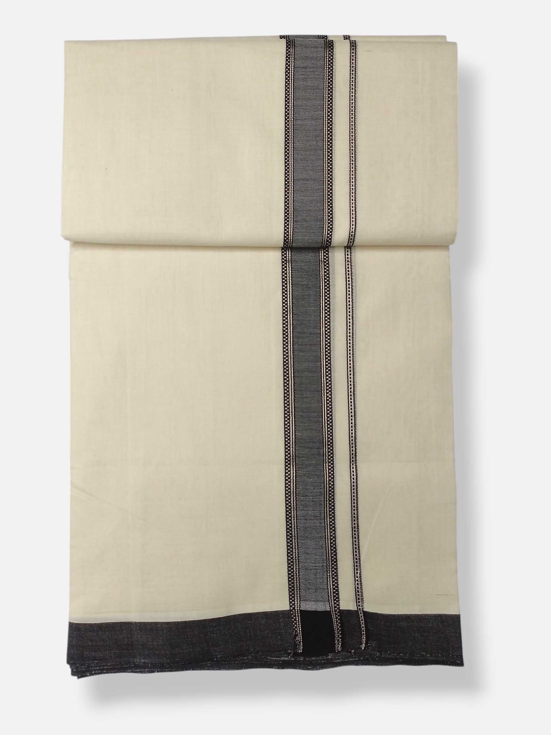 Kerala Premium Balaramapuram Handloom Dhoti/Mundu for Men