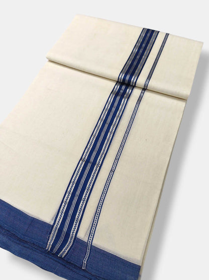 Kerala Premium Balaramapuram Handloom Dhoti/Mundu for Men