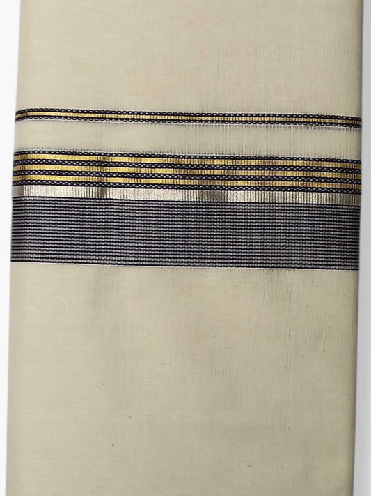Kerala Premium Balaramapuram Handloom Dhoti/Mundu for Men
