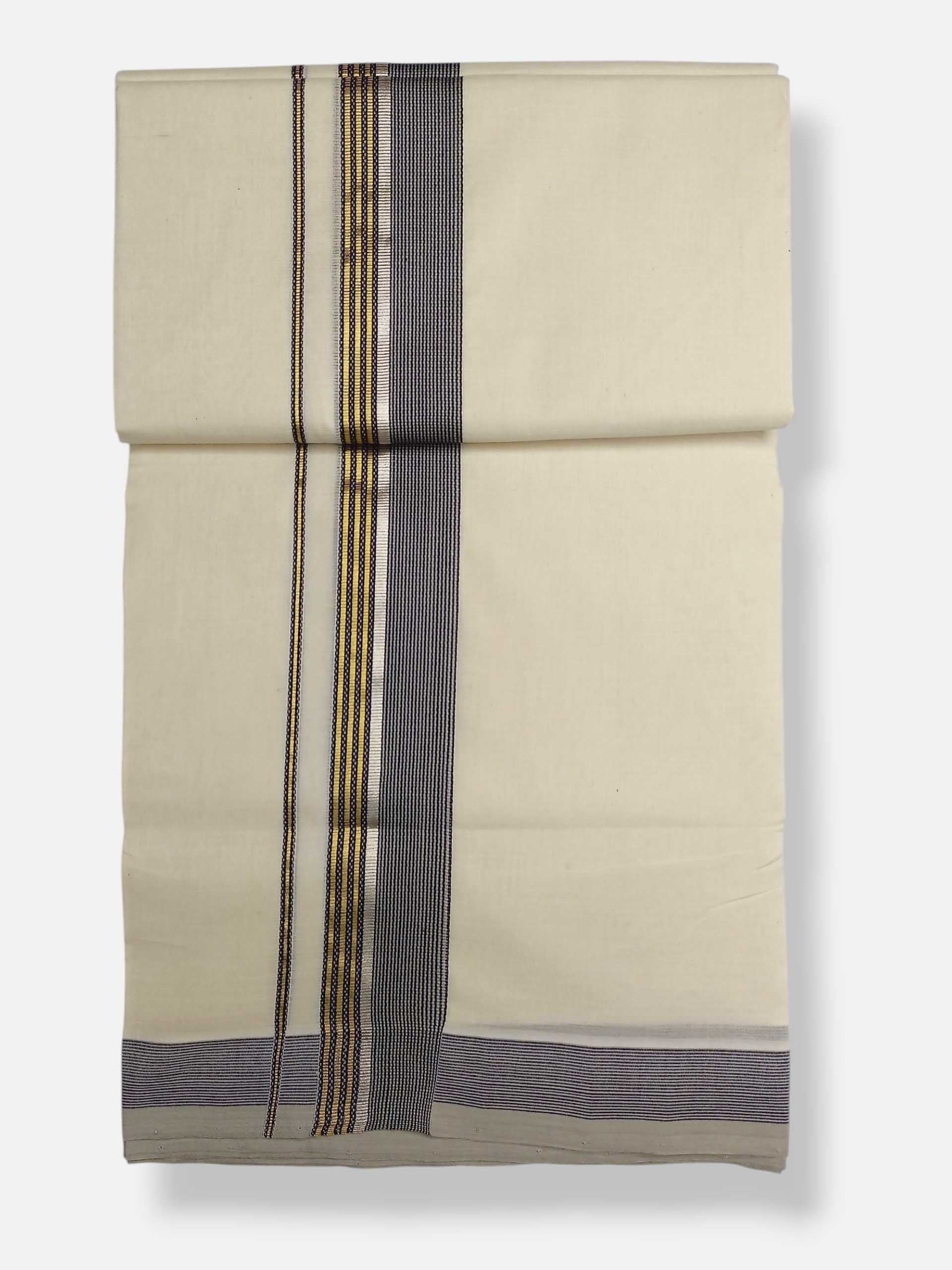 Kerala Premium Balaramapuram Handloom Dhoti/Mundu for Men