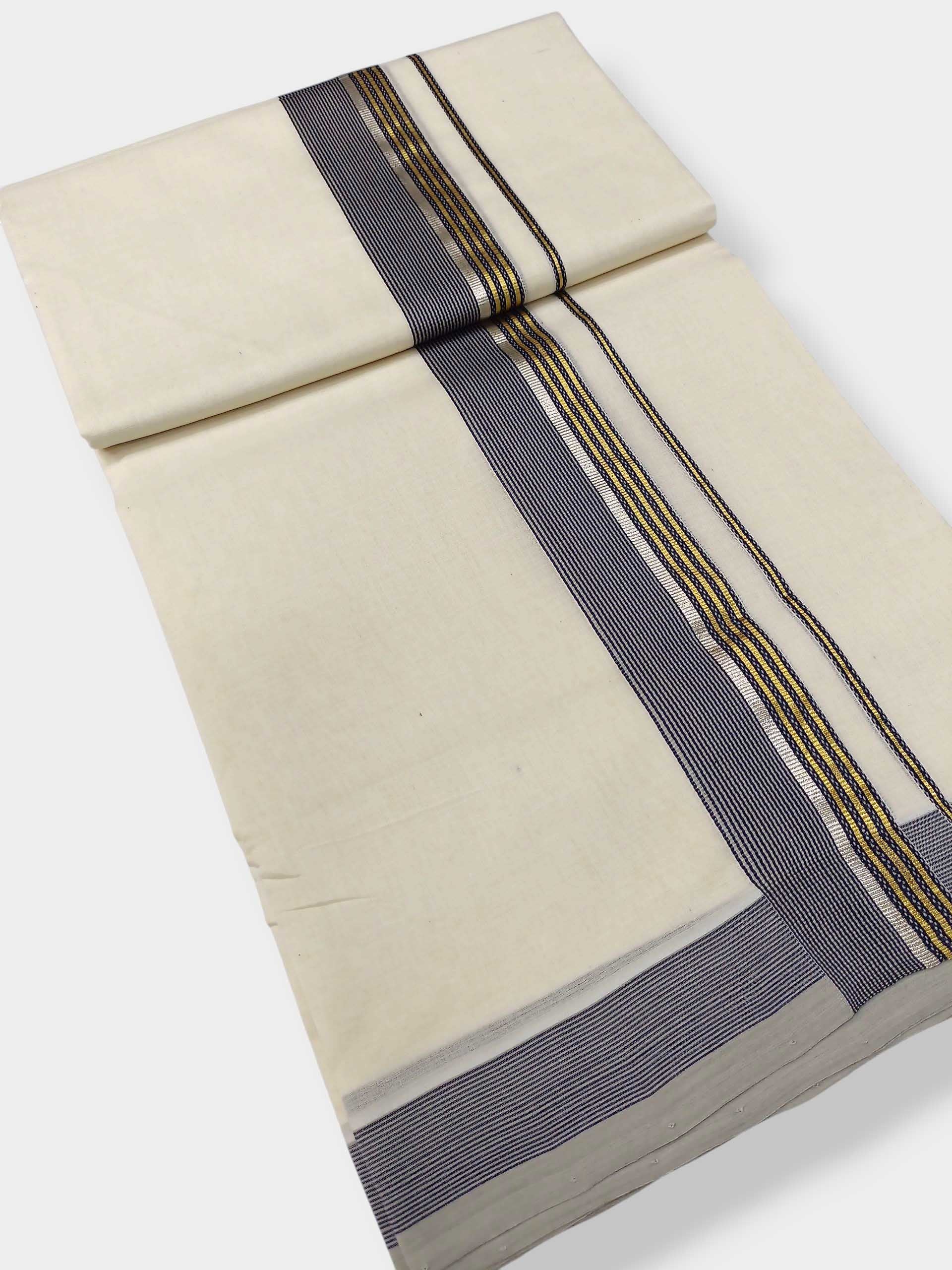Kerala Premium Balaramapuram Handloom Dhoti/Mundu for Men
