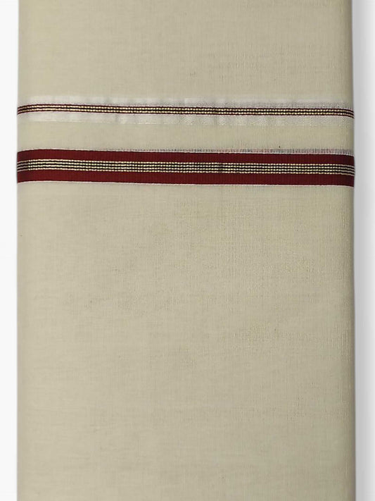 Kerala Premium Balaramapuram Handloom Dhoti/Mundu for Men