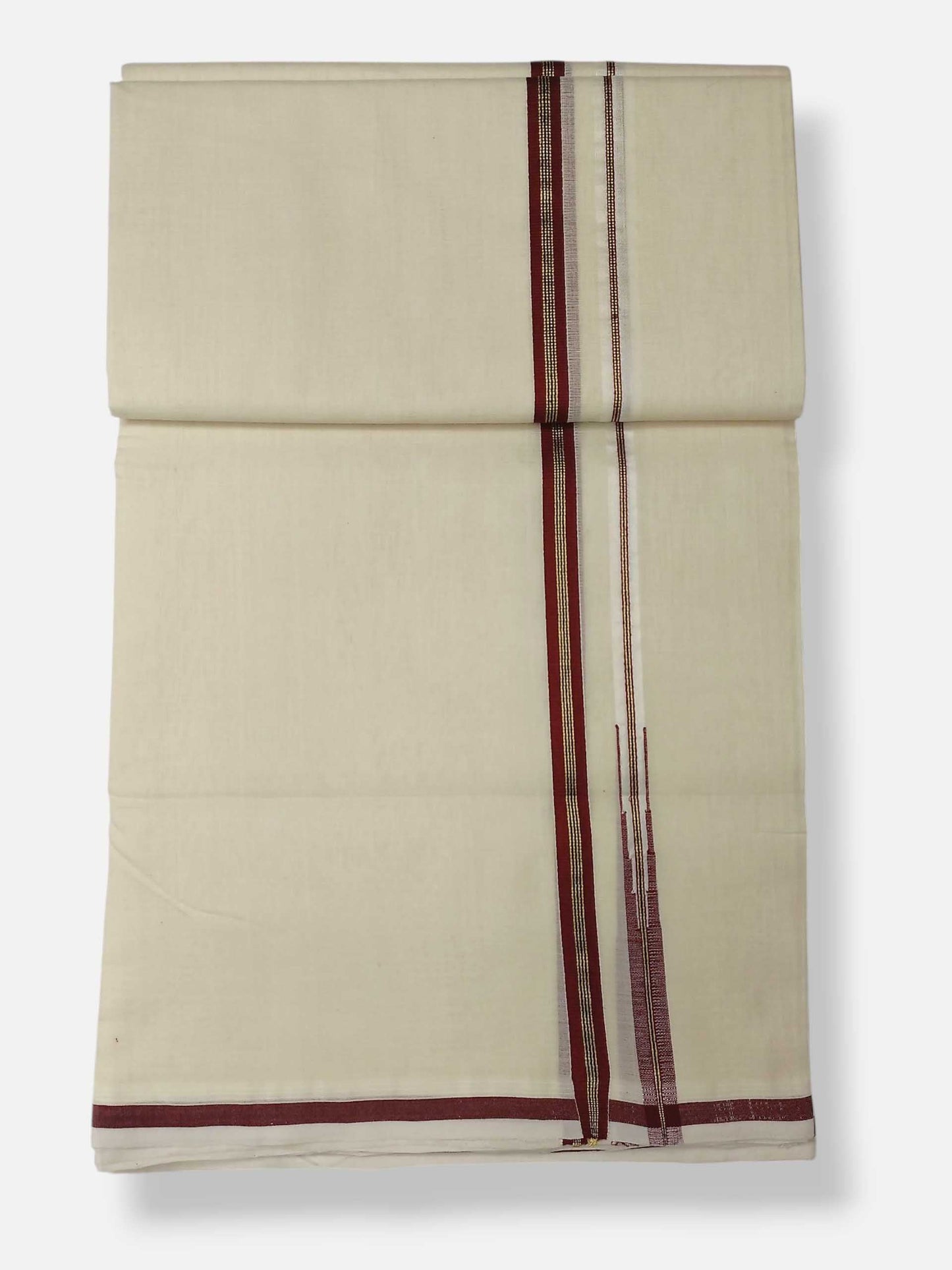 Kerala Premium Balaramapuram Handloom Dhoti/Mundu for Men