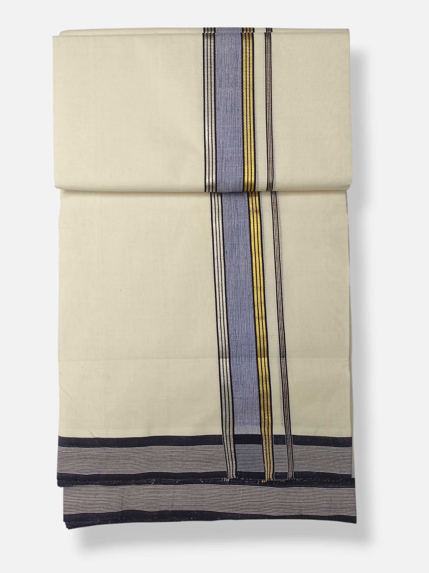 Kerala Premium Balaramapuram Handloom Dhoti/Mundu for Men