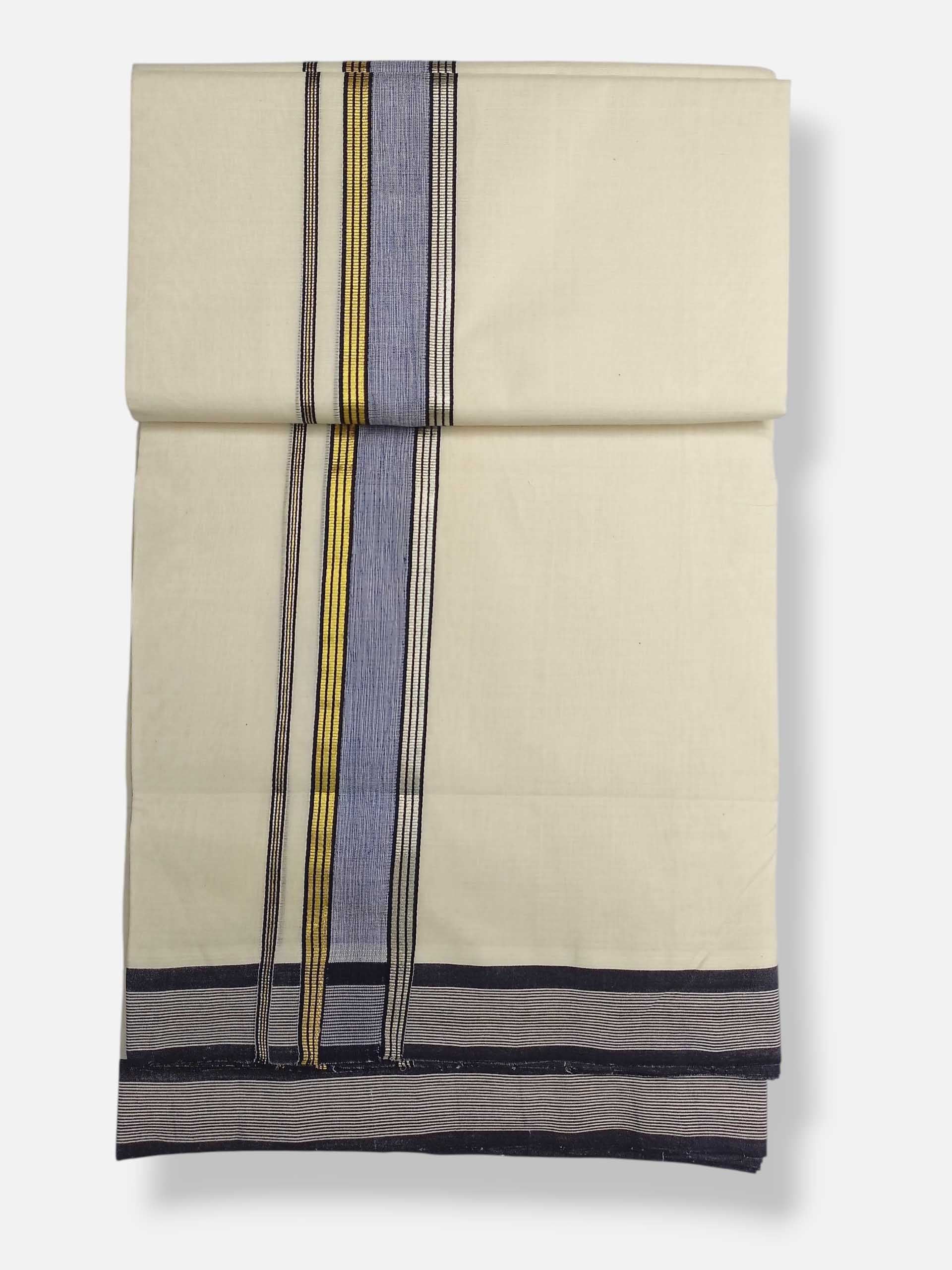Kerala Premium Balaramapuram Handloom Dhoti/Mundu for Men