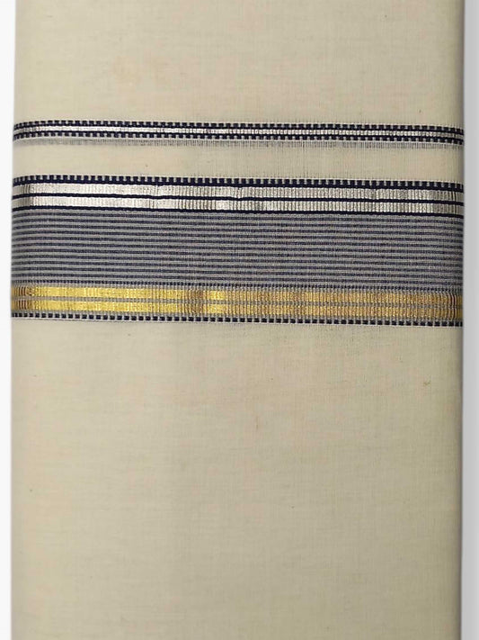 Kerala Premium Balaramapuram Handloom Dhoti/Mundu for Men
