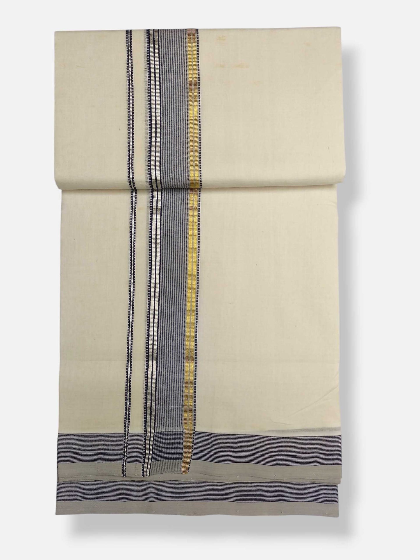 Kerala Premium Balaramapuram Handloom Dhoti/Mundu for Men