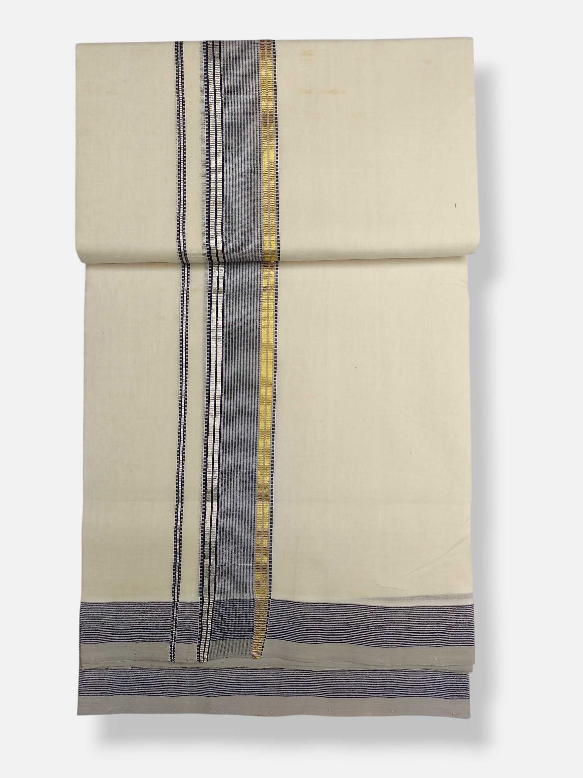 Kerala Premium Balaramapuram Handloom Dhoti/Mundu for Men