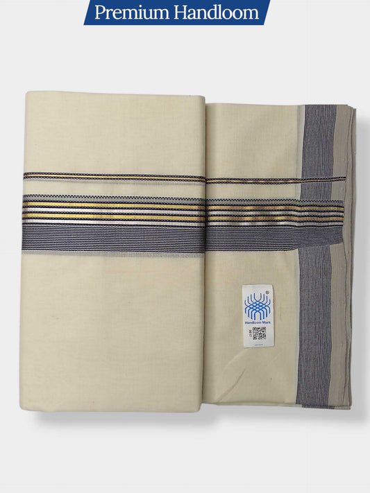 Kerala Premium Balaramapuram Handloom Dhoti/Mundu for Men