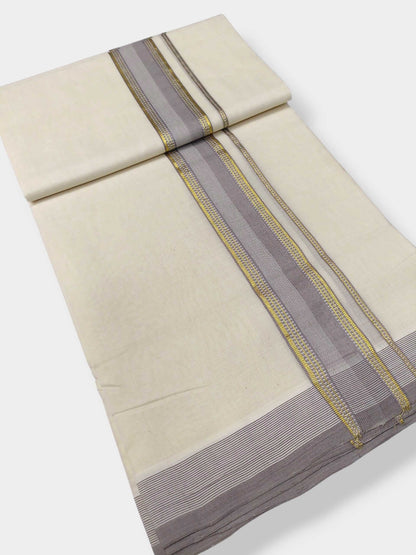 Kerala Premium Balaramapuram Handloom Dhoti/Mundu for Men