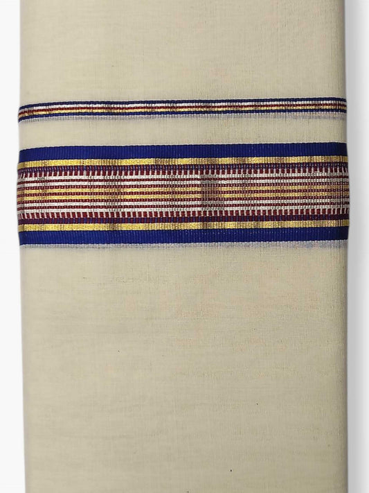 Kerala Premium Balaramapuram Handloom Dhoti/Mundu for Men