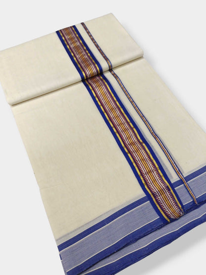 Kerala Premium Balaramapuram Handloom Dhoti/Mundu for Men