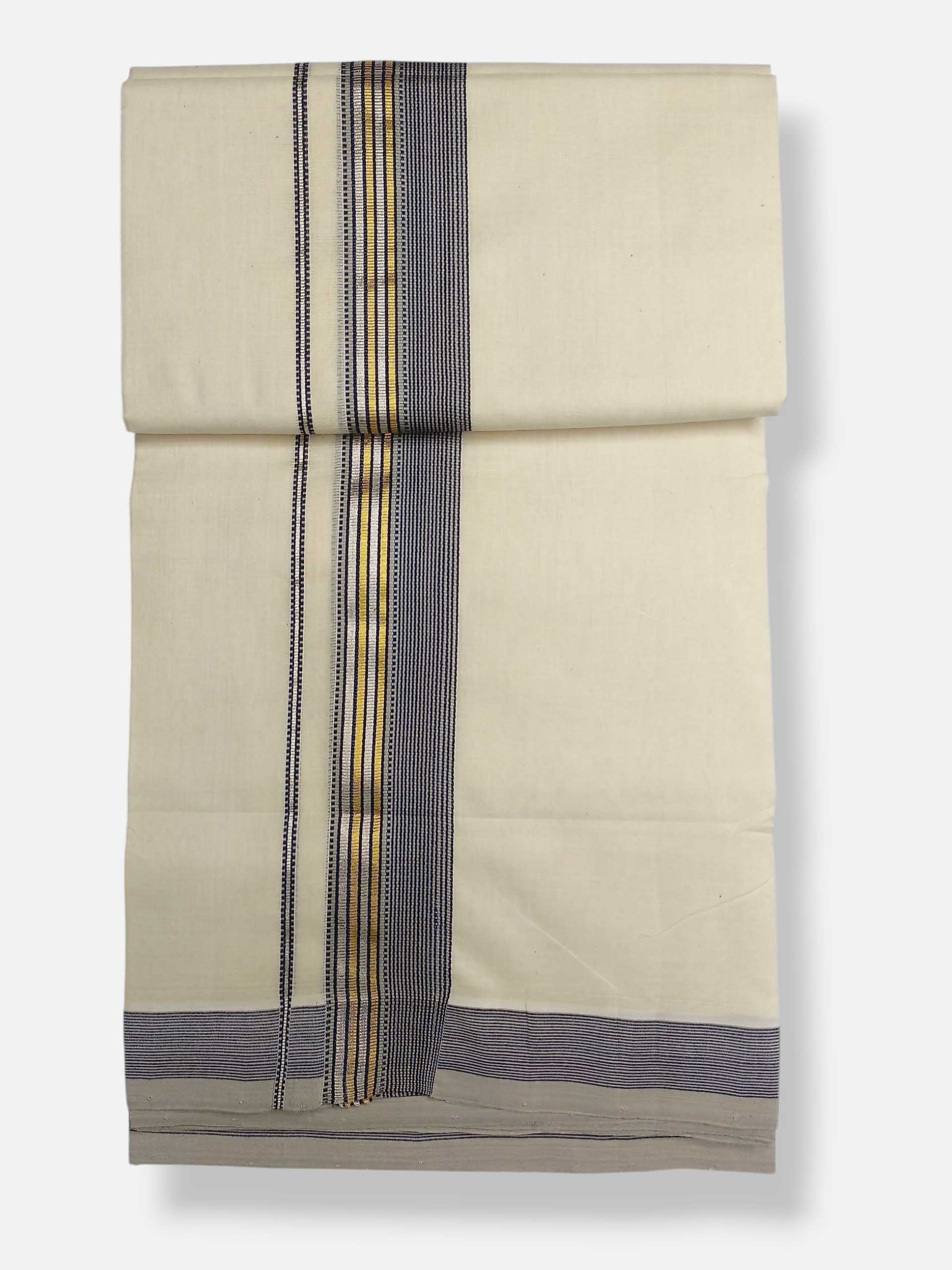 Kerala Premium Balaramapuram Handloom Dhoti/Mundu for Men