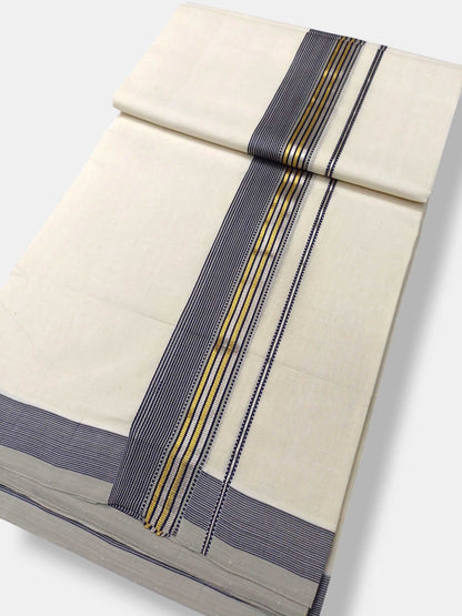 Kerala Premium Balaramapuram Handloom Dhoti/Mundu for Men