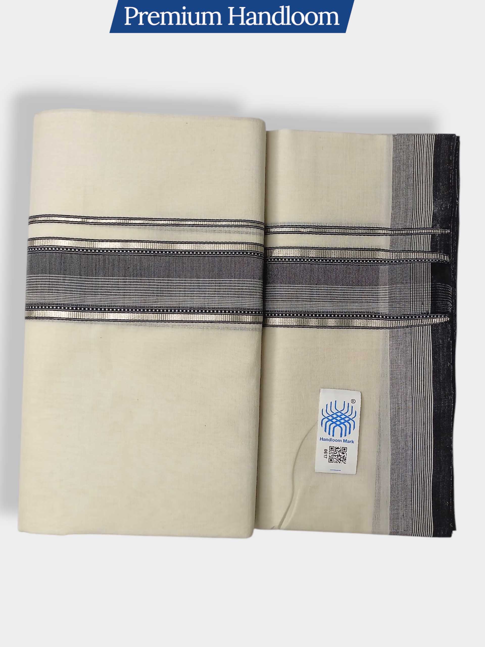 Kerala Premium Balaramapuram Handloom Dhoti/Mundu for Men