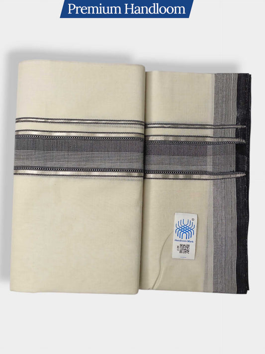 Kerala Premium Balaramapuram Handloom Dhoti/Mundu for Men