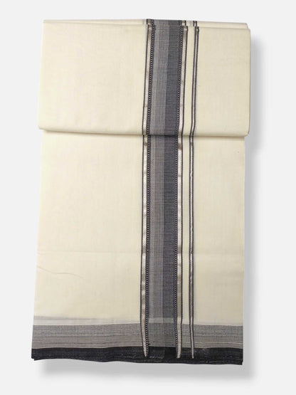 Kerala Premium Balaramapuram Handloom Dhoti/Mundu for Men