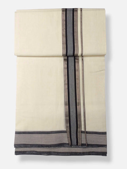 Kerala Premium Balaramapuram Handloom Dhoti/Mundu for Men
