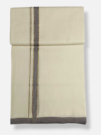 Kerala Premium Balaramapuram Handloom Dhoti/Mundu for Men