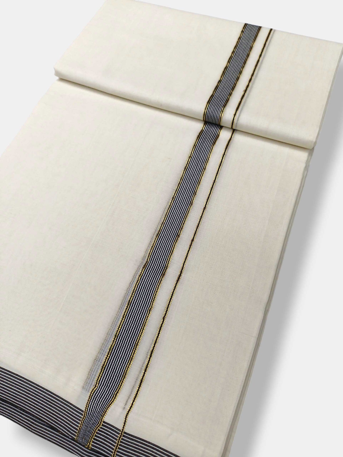 Kerala Premium Balaramapuram Handloom Dhoti/Mundu for Men