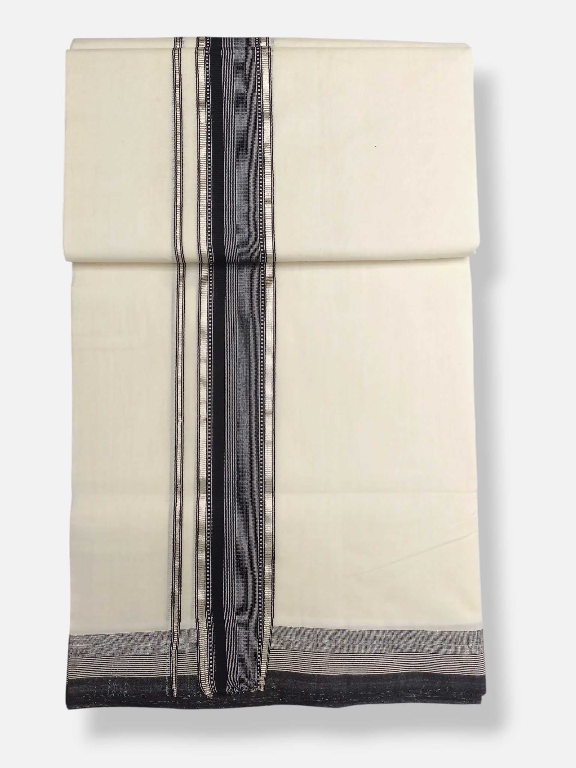 Kerala Premium Balaramapuram Handloom Dhoti/Mundu for Men