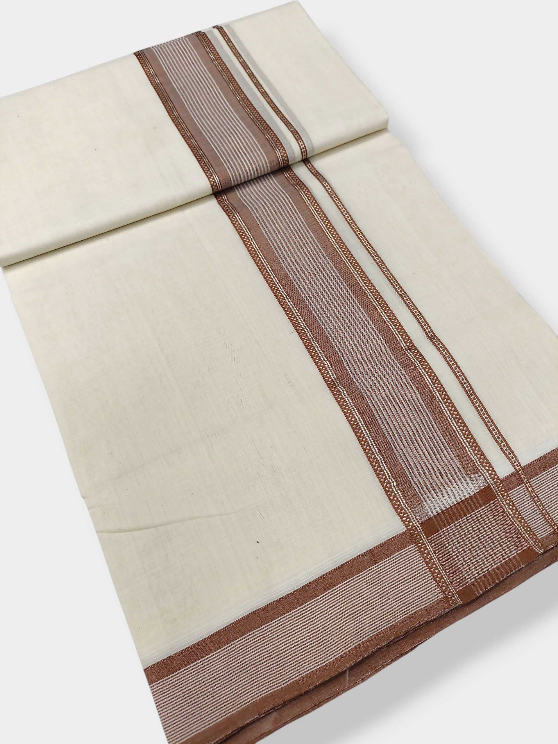 Kerala Premium Balaramapuram Handloom Dhoti/Mundu for Men