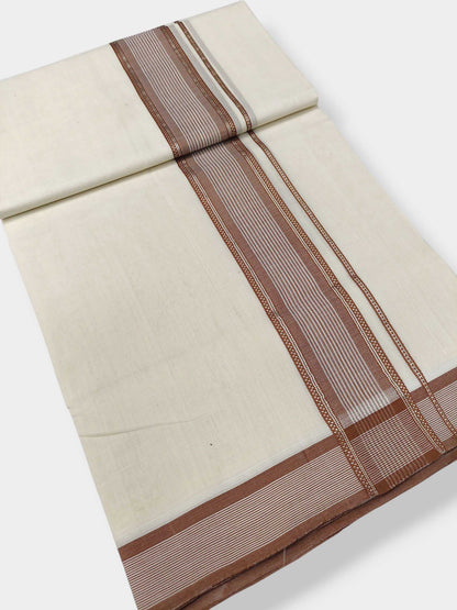 Kerala Premium Balaramapuram Handloom Dhoti/Mundu for Men