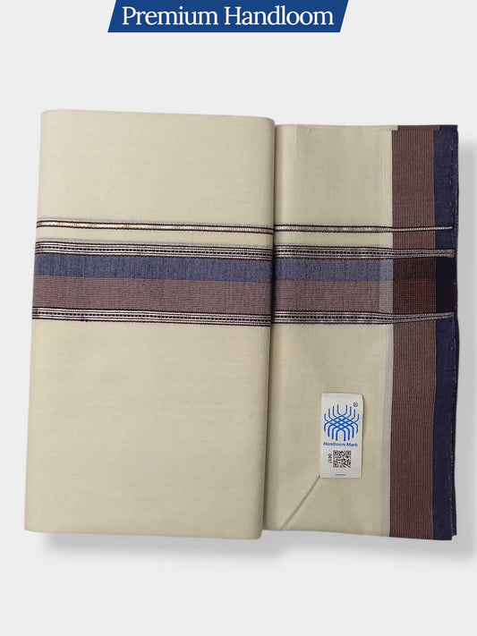 Kerala Premium Balaramapuram Handloom Dhoti/Mundu for Men