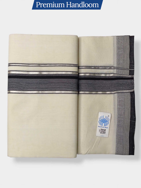 Kerala Premium Balaramapuram Handloom Dhoti/Mundu for Men