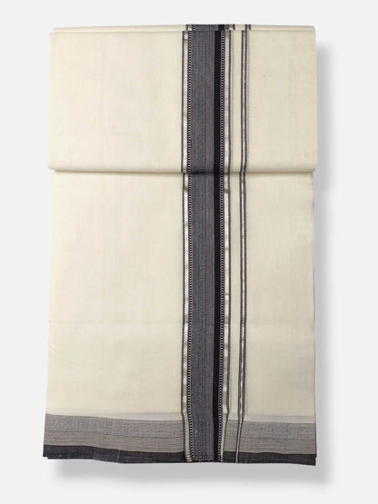 Kerala Premium Balaramapuram Handloom Dhoti/Mundu for Men