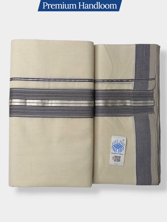 Kerala Premium Balaramapuram Handloom Dhoti/Mundu for Men