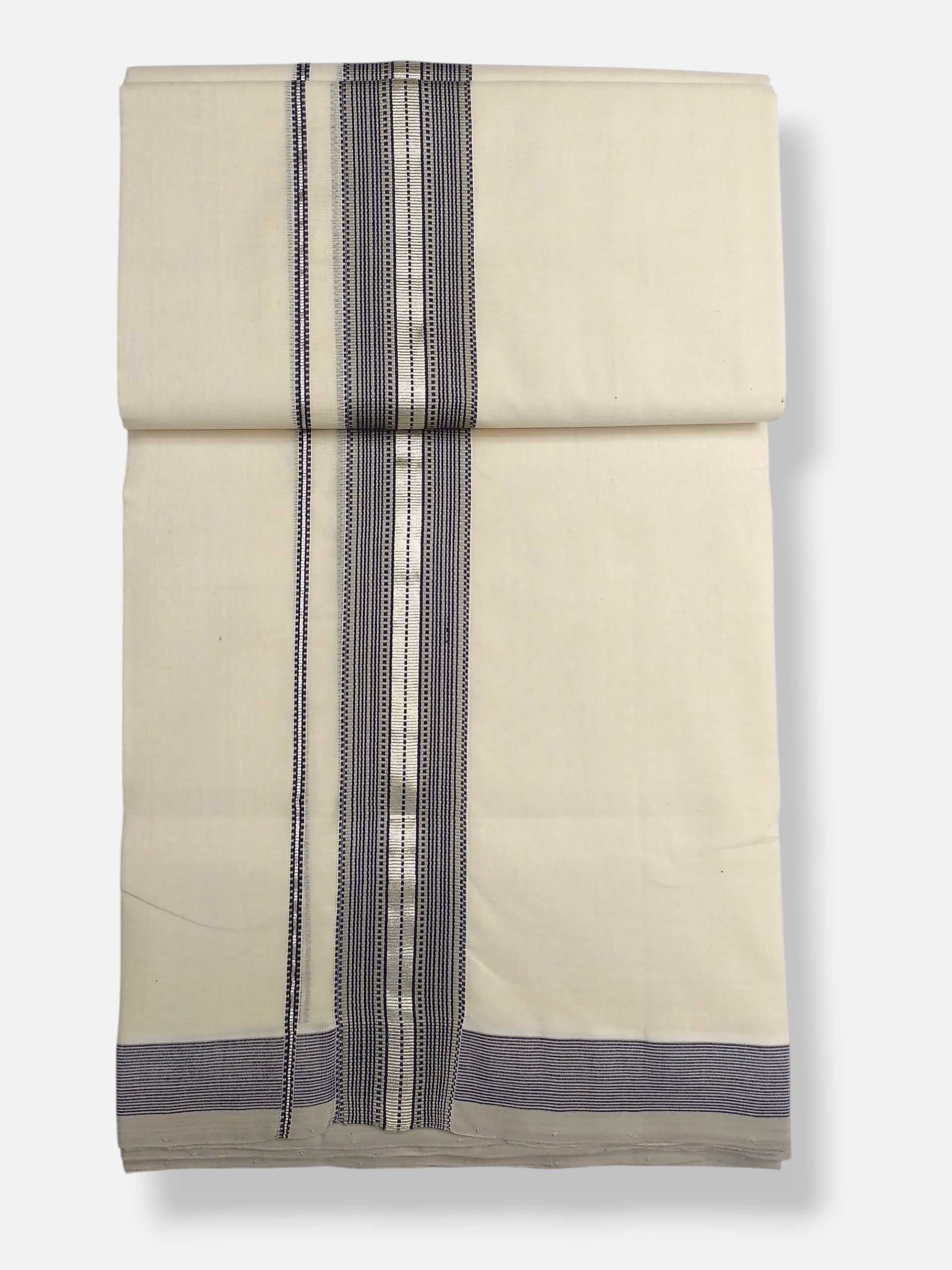 Kerala Premium Balaramapuram Handloom Dhoti/Mundu for Men
