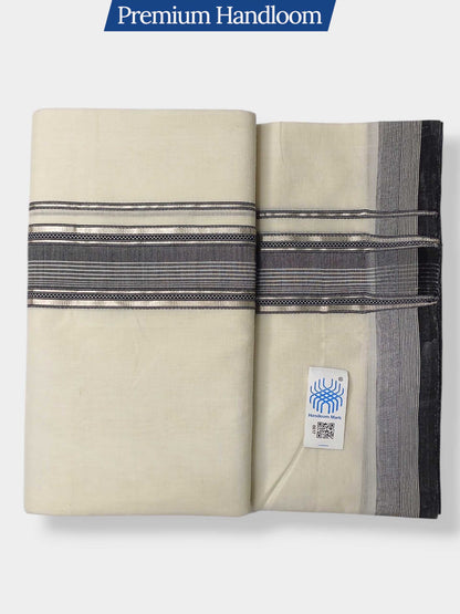 Kerala Premium Balaramapuram Handloom Dhoti/Mundu for Men