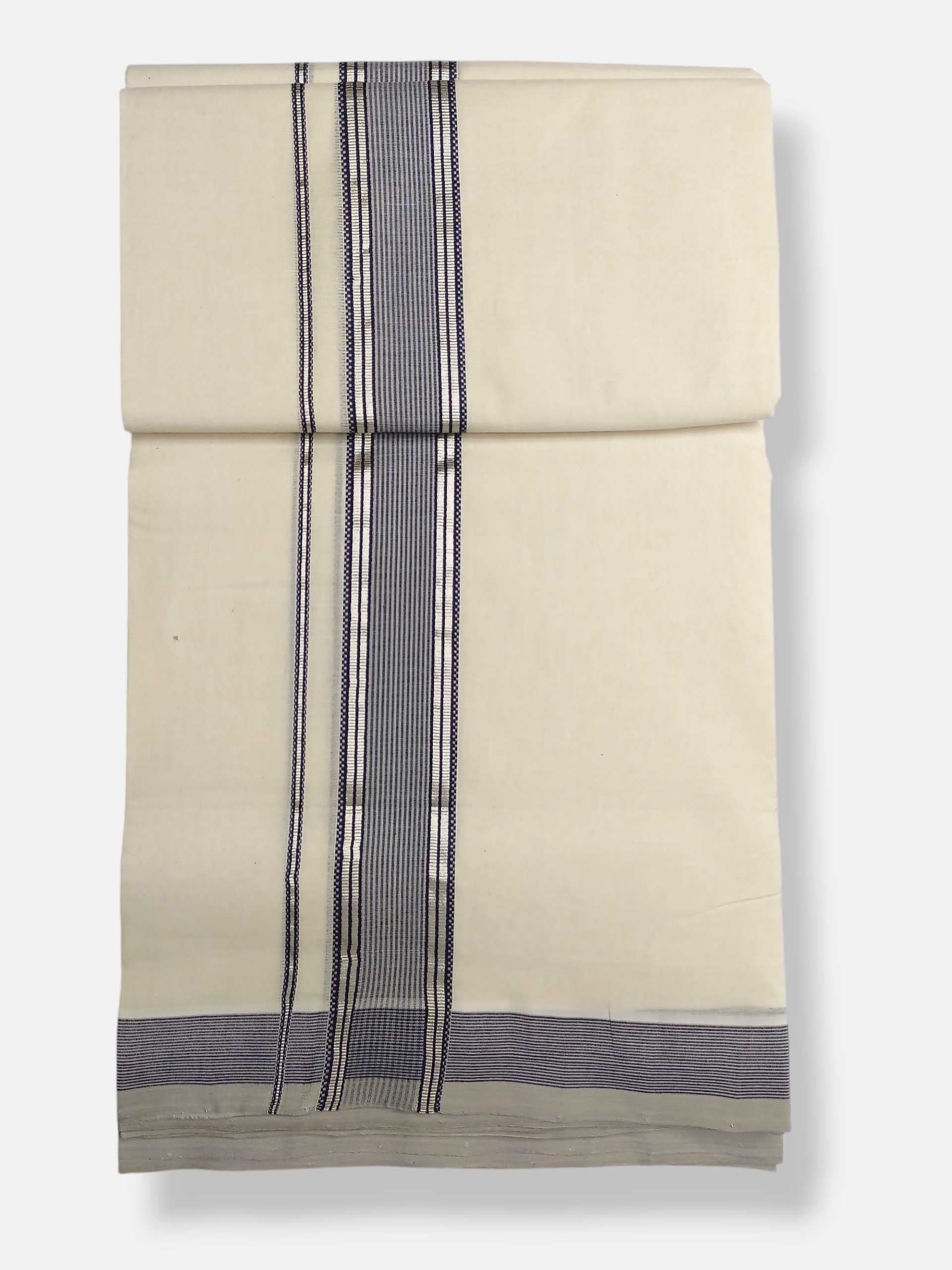 Kerala Premium Balaramapuram Handloom Dhoti/Mundu for Men