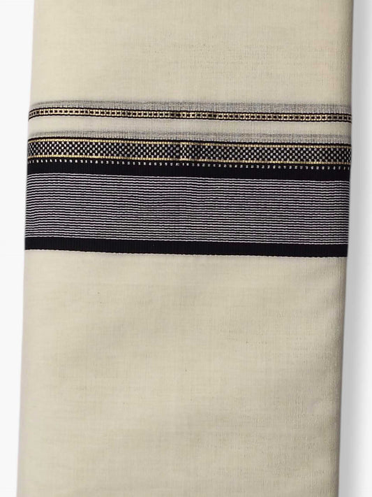 Kerala Premium Balaramapuram Handloom Dhoti/Mundu for Men