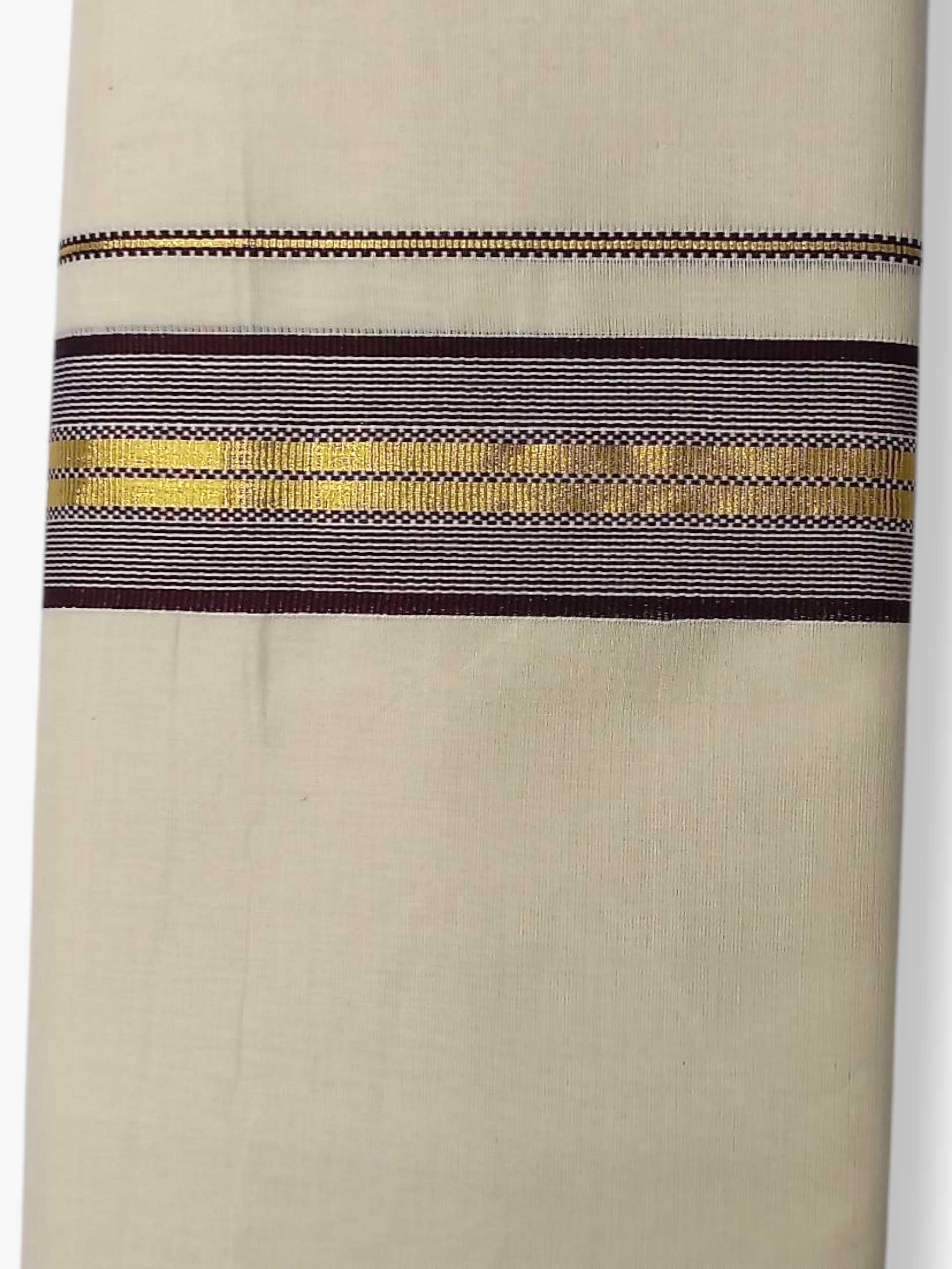 Kerala Premium Balaramapuram Handloom Dhoti/Mundu for Men