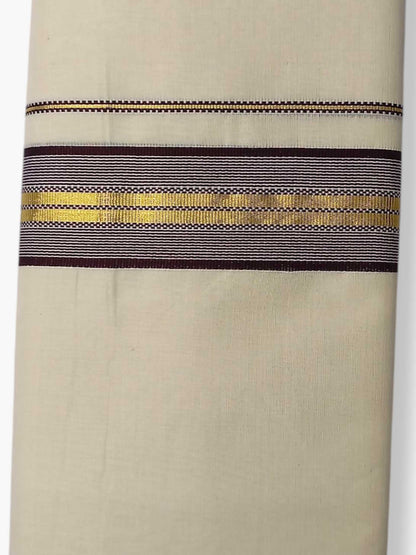 Kerala Premium Balaramapuram Handloom Dhoti/Mundu for Men