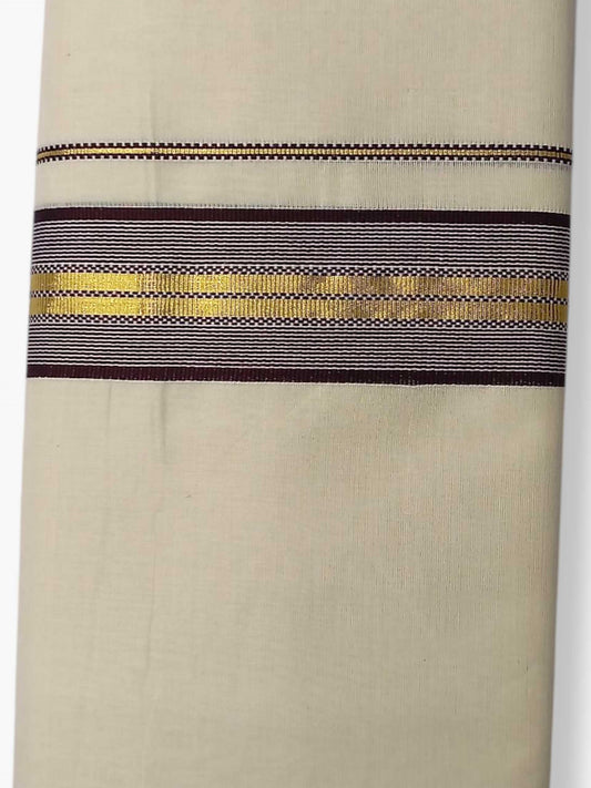 Kerala Premium Balaramapuram Handloom Dhoti/Mundu for Men