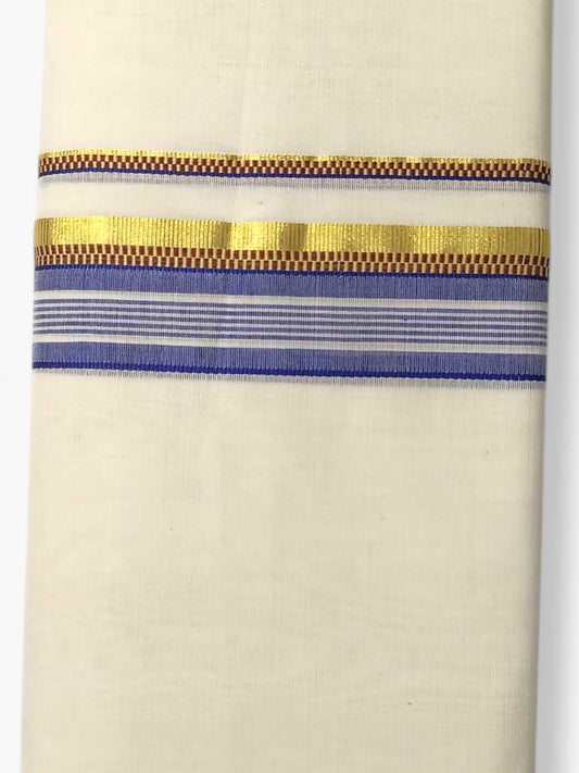 Kerala Premium Balaramapuram Handloom Dhoti/Mundu for Men