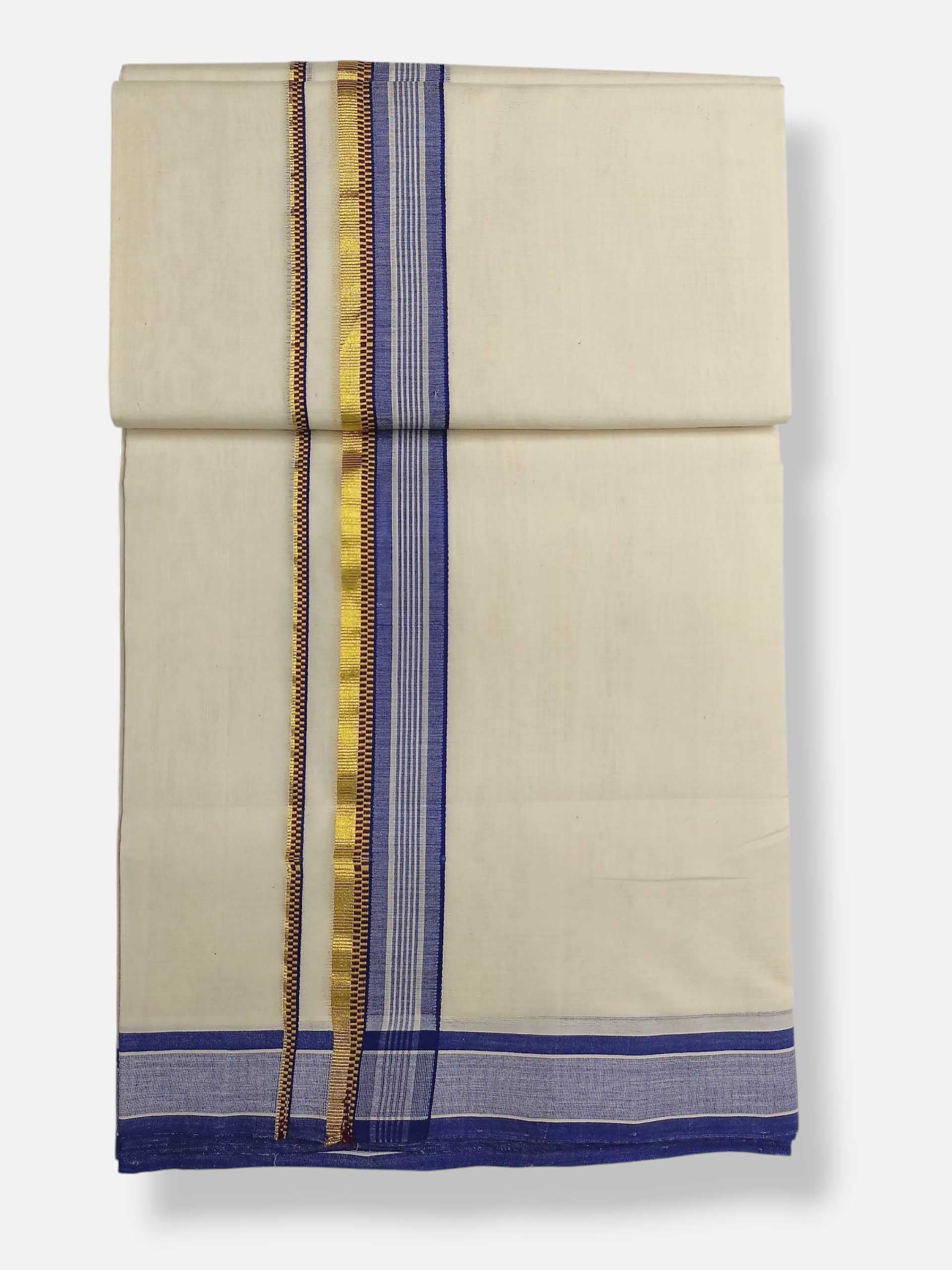 Kerala Premium Balaramapuram Handloom Dhoti/Mundu for Men