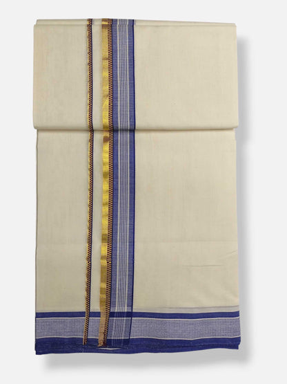 Kerala Premium Balaramapuram Handloom Dhoti/Mundu for Men