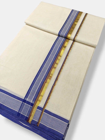 Kerala Premium Balaramapuram Handloom Dhoti/Mundu for Men