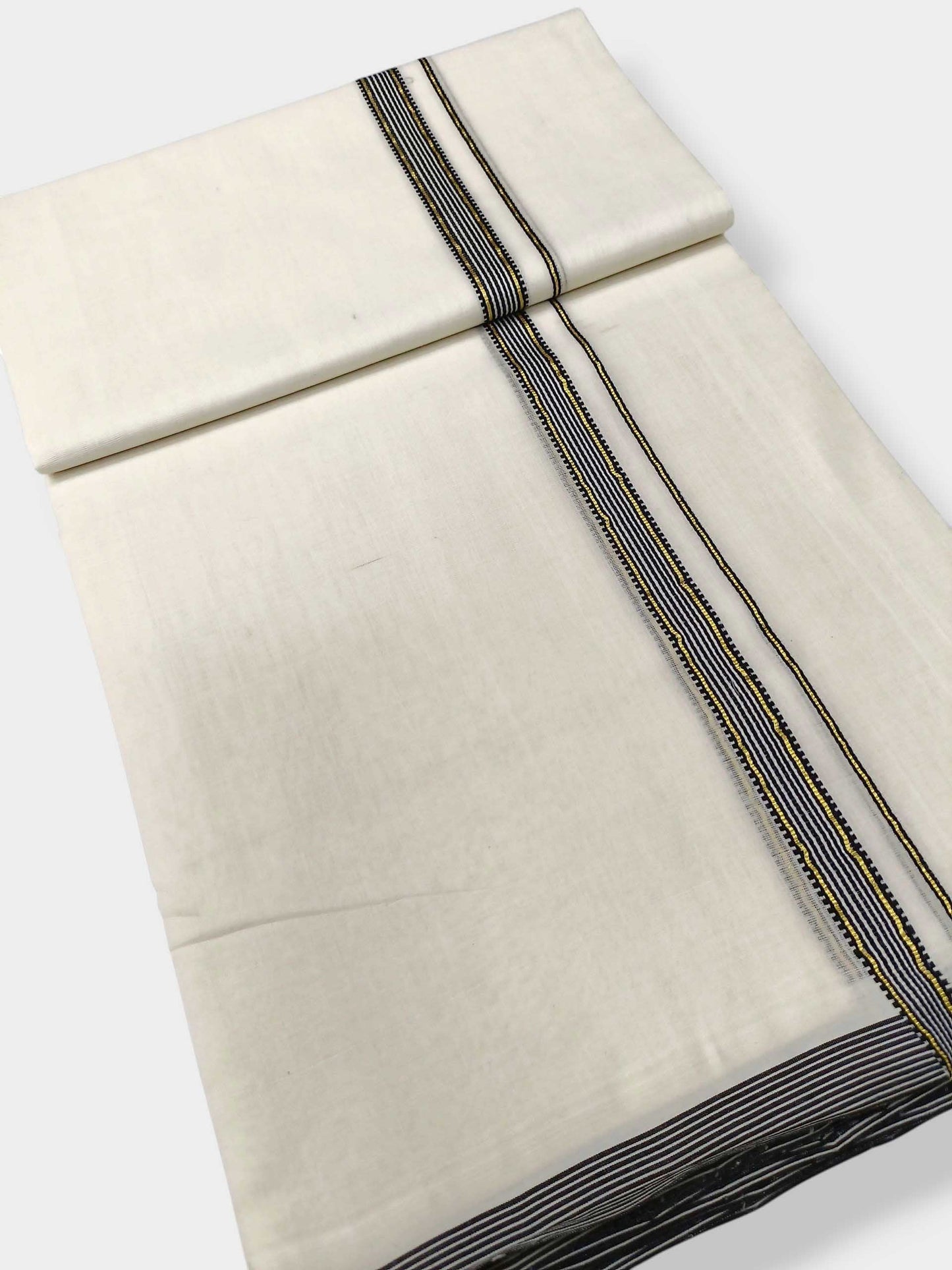 Kerala Premium Balaramapuram Handloom Dhoti/Mundu for Men