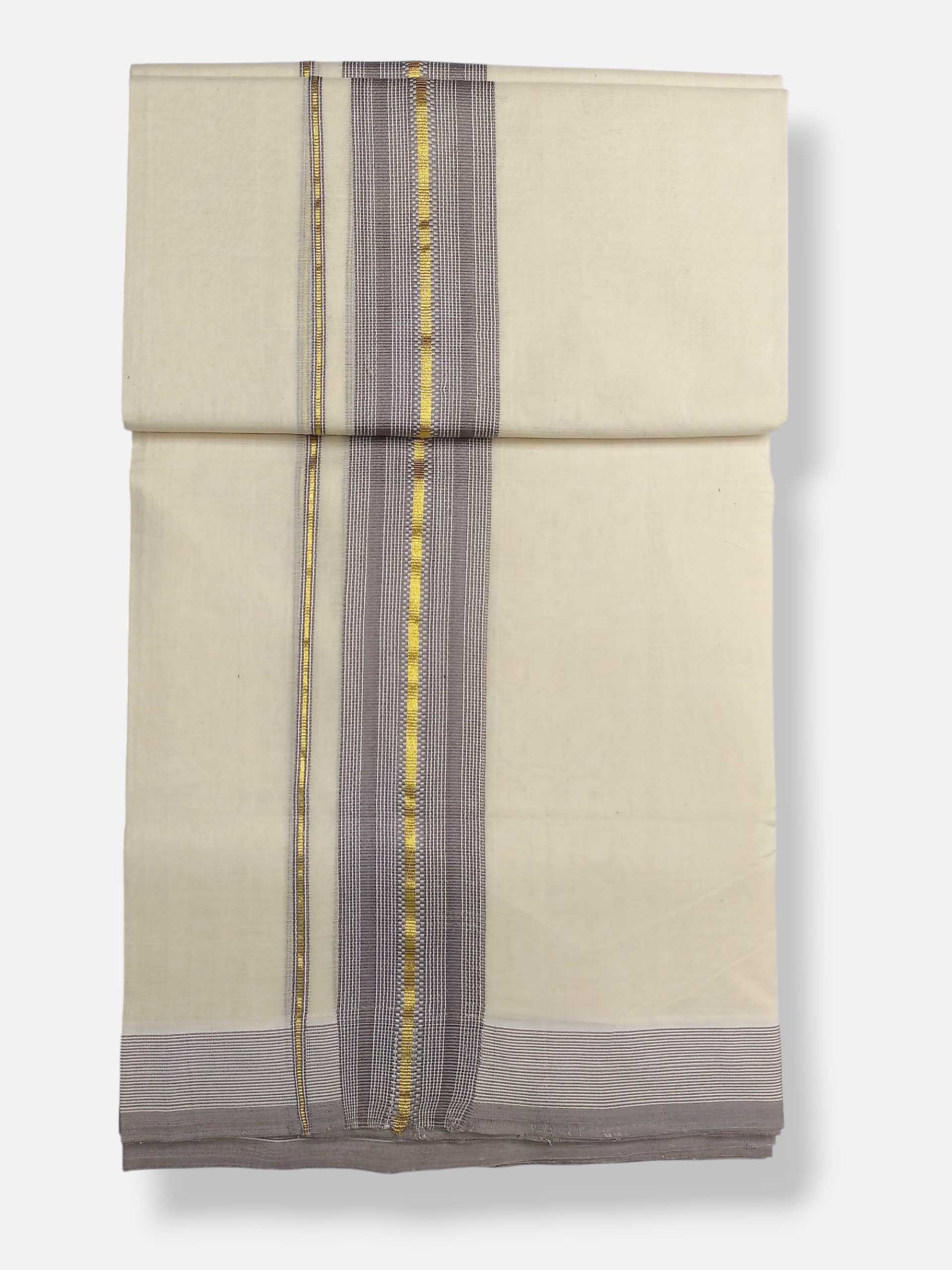 Kerala Premium Balaramapuram Handloom Dhoti/Mundu for Men