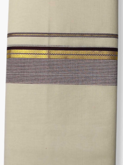Kerala Premium Balaramapuram Handloom Dhoti/Mundu for Men