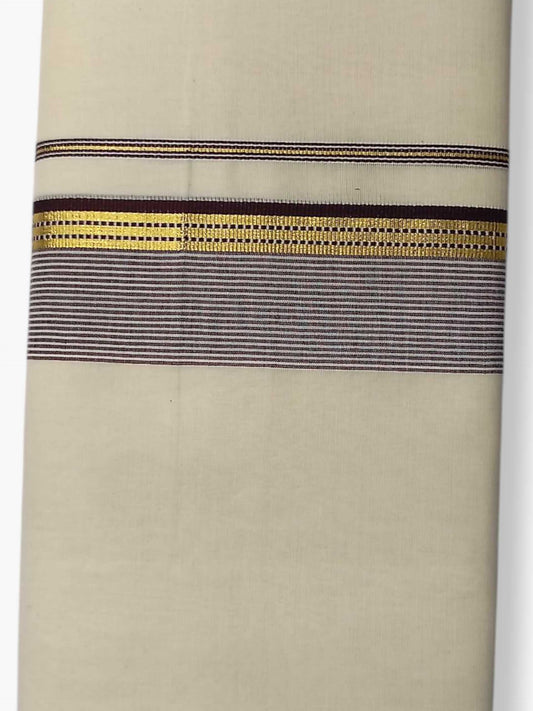 Kerala Premium Balaramapuram Handloom Dhoti/Mundu for Men
