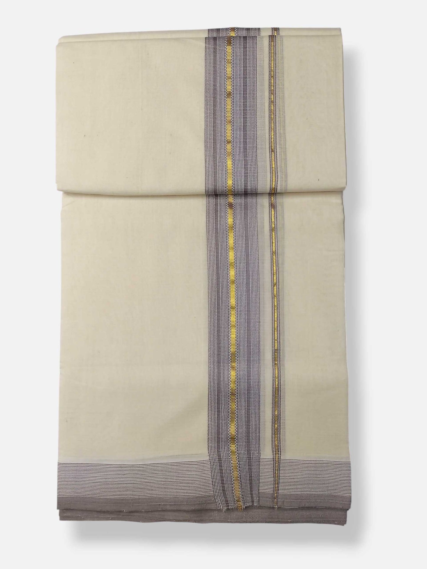 Kerala Premium Balaramapuram Handloom Dhoti/Mundu for Men